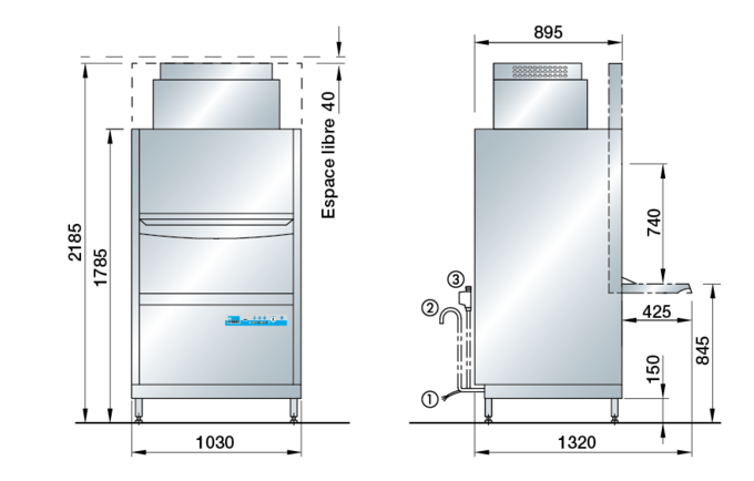 Dimensions du FV 130.2